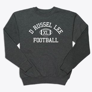 D Russel Lee Career Center Classic Football Premium Crewneck Sweatshirt