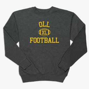 Oll Classic Football Premium Crewneck Sweatshirt