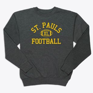 Saint Pauls Lutheran School Classic Football Premium Crewneck Sweatshirt