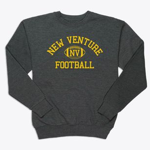 New Venture Christian School Classic Football Premium Crewneck Sweatshirt