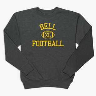Bell Junior High School Classic Football Premium Crewneck Sweatshirt