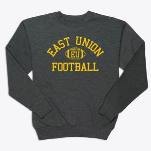 East Union High School Classic Football Premium Crewneck Sweatshirt