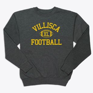 Villisca High School Classic Football Premium Crewneck Sweatshirt