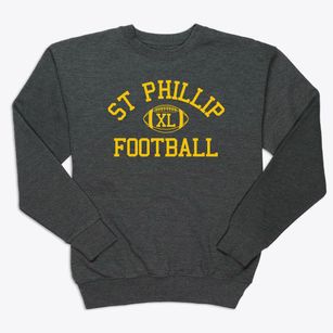 St Phillip Parish Classic Football Premium Crewneck Sweatshirt
