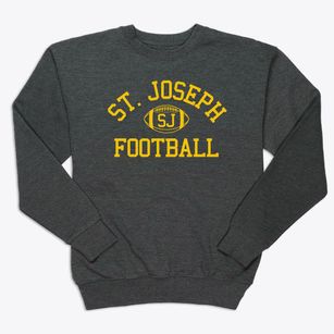 Saint Joseph School Classic Football Premium Crewneck Sweatshirt