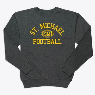 Saint Michael Catholic School Classic Football Premium Crewneck Sweatshirt