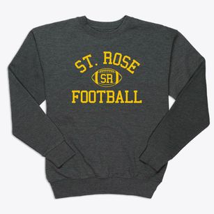 Saint Rose School Classic Football Premium Crewneck Sweatshirt