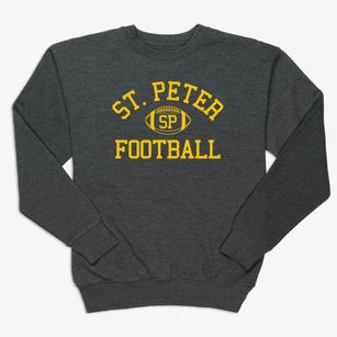 Saint Peter School Classic Football Premium Crewneck Sweatshirt