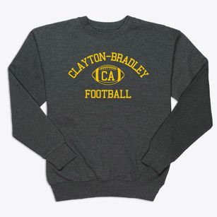 Clayton-bradley Academy Classic Football Premium Crewneck Sweatshirt