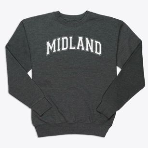 Midland Odessa Sda School Varsity Arch Premium Crewneck Sweatshirt