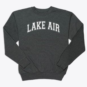 Lake Air Junior High School Varsity Arch Premium Crewneck Sweatshirt