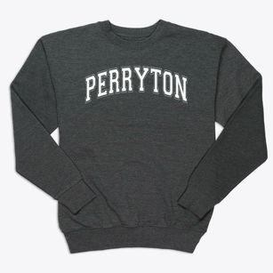 Perryton High School Varsity Arch Premium Crewneck Sweatshirt