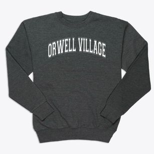 Orwell Village School Varsity Arch Premium Crewneck Sweatshirt