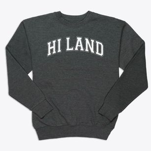 Hi Land Christian Academy Varsity Arch Premium Crewneck Sweatshirt