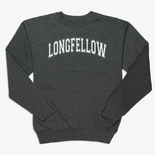 Longfellow Elementary School Varsity Arch Premium Crewneck Sweatshirt