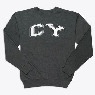 Cy Junior High School Varsity Arch Premium Crewneck Sweatshirt