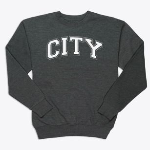 City Christian School Varsity Arch Premium Crewneck Sweatshirt