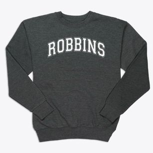 Robbins Elementary School Varsity Arch Premium Crewneck Sweatshirt