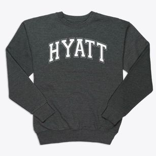 Hyatt Elementary School Varsity Arch Premium Crewneck Sweatshirt