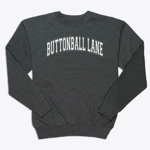 Buttonball Lane Elementary School Varsity Arch Premium Crewneck Sweatshirt