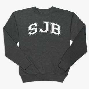 Saint John The Beloved School Varsity Arch Premium Crewneck Sweatshirt