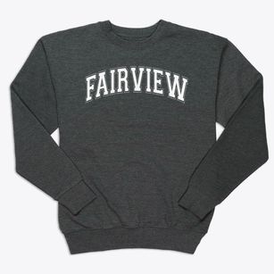 Fairview Elementary School Varsity Arch Premium Crewneck Sweatshirt