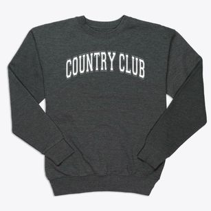 Country Club Middle School Varsity Arch Premium Crewneck Sweatshirt