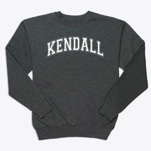 Kendall Christian School Varsity Arch Premium Crewneck Sweatshirt