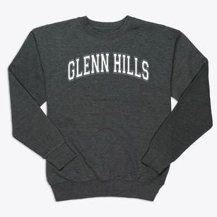 Glenn Hills High School Varsity Arch Premium Crewneck Sweatshirt