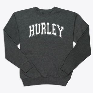 Hurley Elementary School Varsity Arch Premium Crewneck Sweatshirt