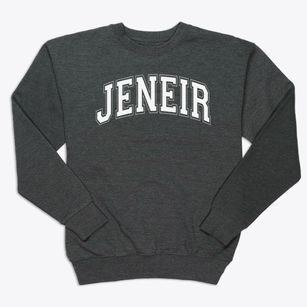 Jeneir Elementary School Varsity Arch Premium Crewneck Sweatshirt