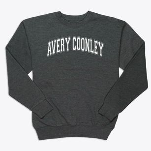 Avery Coonley School Varsity Arch Premium Crewneck Sweatshirt