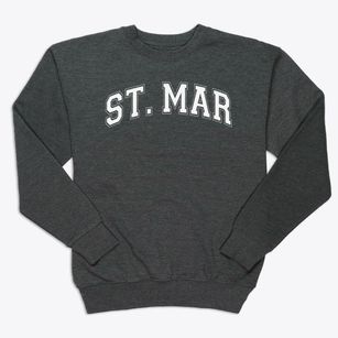 St Mary Parish Varsity Arch Premium Crewneck Sweatshirt