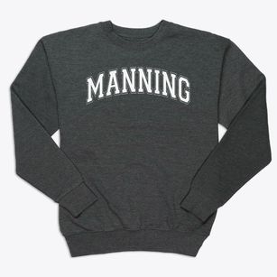 J.t. Manning Elementary School Varsity Arch Premium Crewneck Sweatshirt