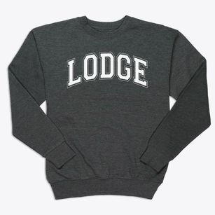 Lodge Elementary School Varsity Arch Premium Crewneck Sweatshirt