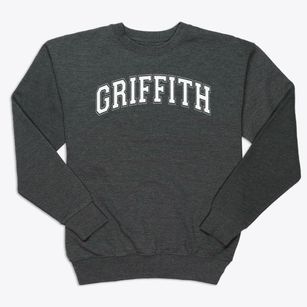 Griffith Junior High School Varsity Arch Premium Crewneck Sweatshirt