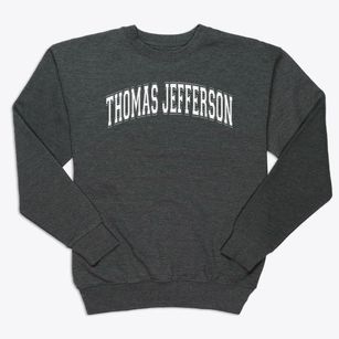 Thomas Jefferson Elementary School Varsity Arch Premium Crewneck Sweatshirt
