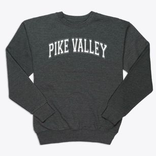 Pike Valley Elementary School Varsity Arch Premium Crewneck Sweatshirt