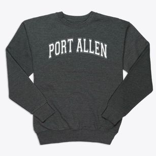 Port Allen Elementary School Varsity Arch Premium Crewneck Sweatshirt