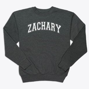 Zachary Elementary School Varsity Arch Premium Crewneck Sweatshirt
