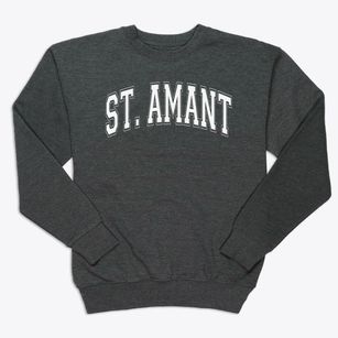 St. Amant Primary Varsity Arch Premium Crewneck Sweatshirt