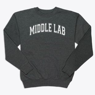 Middle Lab School Varsity Arch Premium Crewneck Sweatshirt