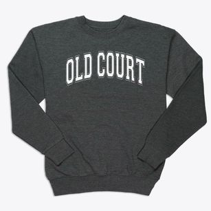 Old Court Middle School Varsity Arch Premium Crewneck Sweatshirt