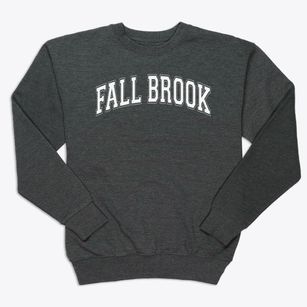 Fall Brook Elementary School Varsity Arch Premium Crewneck Sweatshirt