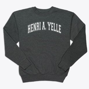 Henri A. Yelle Varsity Arch Premium Crewneck Sweatshirt