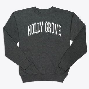 Holly Grove High School Varsity Arch Premium Crewneck Sweatshirt