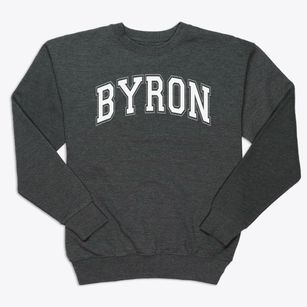 Byron Middle School Varsity Arch Premium Crewneck Sweatshirt