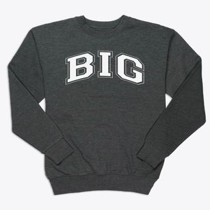 Big Burning Public School Varsity Arch Premium Crewneck Sweatshirt