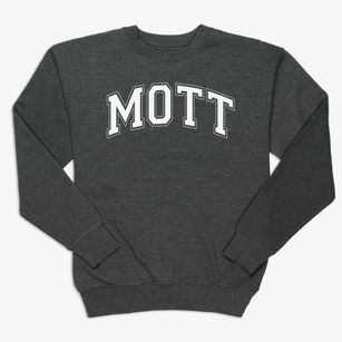 Mott Adult High School Varsity Arch Premium Crewneck Sweatshirt