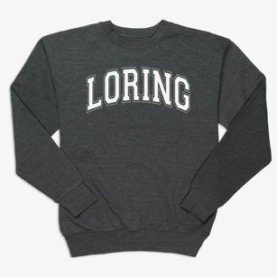 Loring Primary School Varsity Arch Premium Crewneck Sweatshirt
